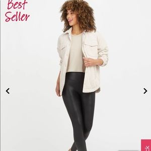 Spanx faux leather leggings
